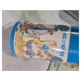 Polly Pal and Holly Hobbie Vintage Lunchboxes with 1 Holly Hobbie Alladin Thermo Bottle