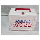 Various Vintage Lunchboxes Including Pound Puppies with Thermos, Nosy Bears, Looney Tunes and It