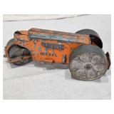Vintage Orange Metal Toy Steamroller marked "DIESEL"
