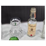 Lot of Vintage Glass Items including Ballantine