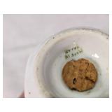 Assorted Vintage and Decorative Ceramics and Clock, Madame Alexander Peter Pan, Covington Stonewear, Rosina bone china cup and saucer made in England, a Taylor & Kent cup, and a Maruhon ware pot from 