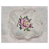 Assorted Vintage and Decorative Ceramics and Clock, Madame Alexander Peter Pan, Covington Stonewear, Rosina bone china cup and saucer made in England, a Taylor & Kent cup, and a Maruhon ware pot from 