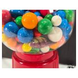 Electric Gumball Machine Model 02-201 with Multicolored Gumballs - Untested, No Outlet Plug