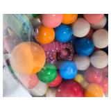 Electric Gumball Machine Model 02-201 with Multicolored Gumballs - Untested, No Outlet Plug