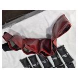 Variable Therapeutic Weight Belt with 2 lbs. Inserts, Model 2 Thru 20 lbs.