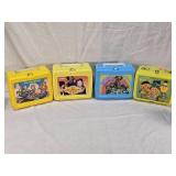 Lot of Vintage Lunchboxes Including The Chipmunks, Jim Henson, Muppets, and Sesame Street