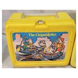 Lot of Vintage Lunchboxes Including The Chipmunks, Jim Henson, Muppets, and Sesame Street