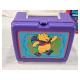 Lot of Vintage Lunchboxes including Disney, Chipmunks, Winnie the Pooh