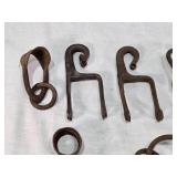 Iron Shackles, Chains and Other Iron Antiques
