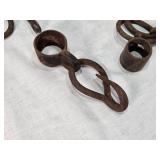 Iron Shackles, Chains and Other Iron Antiques