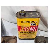 Vintage Oil Cans and Lubricators Collection including brands like Johnson