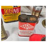 Vintage Oil Cans and Lubricators Collection including brands like Johnson