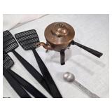 Assorted Vintage and Collectible Items including Poker Chips, Playing Cards, Gold Locket, Pins, Round Playing Cards and More