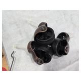 Vintage Victor and McGill Rat Traps, Furniture Casters, and Bolts