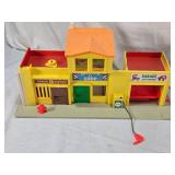 Fisher-Price Playsets - Family Village with Theater and Fire Hall, Also Police Station, Garage, Barber Shop