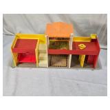 Fisher-Price Playsets - Family Village with Theater and Fire Hall, Also Police Station, Garage, Barber Shop