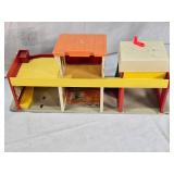 Fisher-Price Playsets - Family Village with Theater and Fire Hall, Also Police Station, Garage, Barber Shop