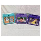 Disney Themed Lunch Boxes Featuring Pocahontas, Aladdin, and Beauty and the Beast - 2 Have Thermo Bottles