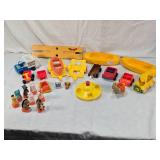 Hasbro Toy Vehicles and Figures Lot including Oscar