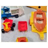 Hasbro Toy Vehicles and Figures Lot including Oscar