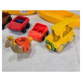 Hasbro Toy Vehicles and Figures Lot including Oscar