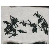 Mixed Lot of Vintage Plastic Toy Soldiers Army Men