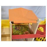 Shelcore Chunky Farm and Fischer Price Police Station, Barber Shop, Garage