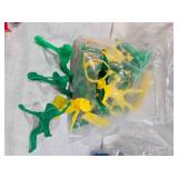 Large Lot of Vintage Plastic Toy Figures Cowboys and Indians