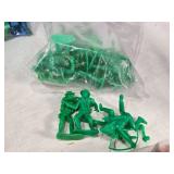 Large Lot of Vintage Plastic Toy Figures Cowboys and Indians