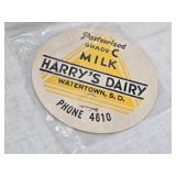 Vintage Household and Food Packaging Collection including Henninger Export Beer Barrel, Nabisco Cracker Tin, Recipe Book Butter, Nabisco Saltine Crackers Tin and Other Packaging Items