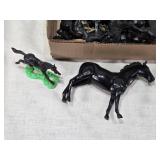 BMC Toys and Other Plastic Horse Figurine Collection