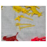 Lot of Vintage Plastic Farm Animal Figures