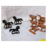 Lot of Vintage Plastic Farm Animal Figures
