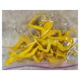 Lot of Vintage Plastic Toy Figures including Tim-Mee Indians and Other Figures