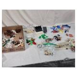 Mixed Plastic Toy Figures and Accessories