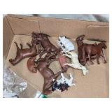 Mixed Plastic Toy Figures and Accessories