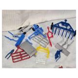 Mixed Plastic Toy Figures and Accessories