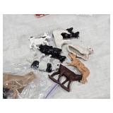 Mixed Plastic Toy Figures and Accessories