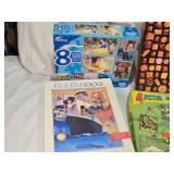Lot of Jigsaw Puzzles including Disney 8 Puzzle Pack, Ravensburger 1500 Piece Puzzle, and More - Uncounted