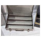 Lot of Vintage Metal Storage Boxes including a Cash Box, Slide Box