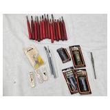 X-Acto and Other Wood Carving Tools Set including Carving Knives, Blades, and Accessories