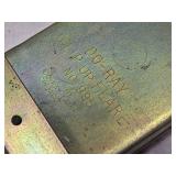 Vintage Automotive Safety and First Aid Lot including Sears Massager, Do-Ray Flip Up Flare, and 1960s Sentinel First Aid Kit