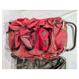 Eddie Bauer External Frame Backpack and Green Frame Backpack