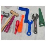 Fisher-Price Little People Garage Playset and Various Toy Tools