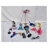 Mixed Toys and Figurines Lot including McDonald