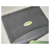 Lot of Office and Signage Items including Exit Signs, Cash Book, Binoculars Case and Portfolio