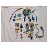 Mystic Knights of Tir Na Nog 1998 Bandai Action Figures and Accessories