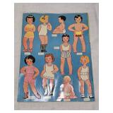 Paper Dolls with Costumes of 21 Nations Uncut, Roger Zelazny