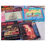 Jigsaw Puzzles Including The Sopranos, Game of Thrones, and Disney Themes - Uncounted