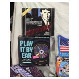 Board Games including Jeopardy, Scrabble Junior, and Star Wars Escape Game